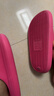 朴西新款EVA踩屎感厚底拖鞋女士居家室内情侣拖鞋男 树莓红 37-38 实拍图