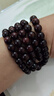 龍隐正宗小叶紫檀手串男女士款文玩手链檀香木佛珠子转运正品高端情侣 带金星款8mm*108颗（京仓速发） 实拍图