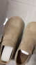 骆驼（CAMEL）松包2代半拖勃肯鞋舒适单鞋 L26S700001 灰色(半拖升级款) 37 实拍图