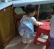 迪士尼（Disney）幼儿园书包3-6岁轻便可爱高颜值小包透气抑菌女童背包爱莎公主蓝 实拍图