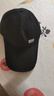 【热巴同款】加大棒球帽帽子男女大头围显脸小春夏字母百搭棒球帽 侧标-黑色【1顶】 实拍图