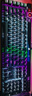 美商海盗船 (USCORSAIR) K100 RGB 光轴 机械键盘 游戏键盘 有线连接 全尺寸 黑色 OPX光轴 实拍图