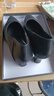 蜘蛛王女鞋春季新款粗跟尖头职业高跟鞋浅口百搭白领通勤女士单鞋09071 黑色 39 (245mm) 实拍图