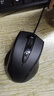 双飞燕（A4TECH）N-810FX 大手 右手 有线鼠标 有线办公鼠标外设电脑鼠标有线办公人体工学 DPI可调 黑色 有线 实拍图