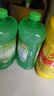 【多规格可选】洗洁精小苏打食品除味去油洗涤灵果蔬餐具净 【家庭装】1.3KG*2桶(1个泵头) 实拍图