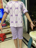 笛莎（DEESHA）【7A抑菌棉】女童春夏短袖五分裤家居服套装宝宝两件套睡衣 实拍图