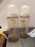贝亲（Pigeon）PPSU宽口径自然实感防胀气奶瓶330ml LL号奶嘴 9个月+ AA194 实拍图