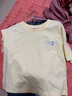 真维斯（Jeanswest）简约短袖女士夏季衣服2026新款纯棉百搭宽松半袖体恤女装显瘦t恤 天蓝 渐层蓝条_K L 实拍图