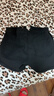 妙恋多黑色短裤夏季女高腰牛仔短裤显瘦超短裤女生短裤显腿长辣妹短裤 黑色【高腰】牛仔短裤 【春秋薄款】 S 【建议85-95斤】 实拍图