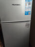 华宝小冰箱小型家用出租房用冷藏冷冻两用一级能效节能省电迷你宿舍寝室办公室二门电冰箱 【一级能效】68L银色【全国联保】 实拍图