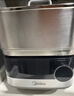 美的（Midea）电蒸锅电火锅电煮锅电炒锅多用途锅蒸包子锅电热锅蒸蛋锅加厚不锈钢智能彩屏多功能锅MZ-ZGC282866 实拍图