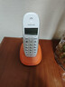 摩托罗拉（Motorola）数字无绳电话机 无线座机 子母机 单机 办公家用 来电显示 三方通话 C1001XC(橙色) 实拍图
