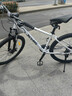 喜德盛26款黑客350黑客380山地车自行车成人21速铝合金男士女生学生上班 黑客380白黑色【赠骑行礼包】 26寸x15.5寸身高150-165cm 实拍图