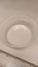 加厚透明塑料盆洗菜盆家用宝宝成人洗衣洗脚沐浴盆小盆子洗脸盆 白色 大号（直径30cm） 实拍图