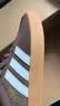 阿迪达斯（adidas）运动型格系列 男女 VL COURT 3.0 运动休闲鞋 JP7536 棕 37 实拍图