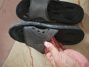 京东京造【浴室拖】拖鞋男士软弹速干漏水拖鞋eva浴室凉拖熠光黑40-41 实拍图