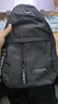 运动跑步包男休闲斜挎包手机包防泼水健身包女单肩包 黑色 实拍图