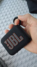 JBL GO4 音乐金砖四代 便携式蓝牙音箱 低音炮 户外音箱 迷你小音响 极速充电长续航 防水防尘 黑色 实拍图