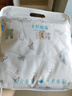 十月结晶婴儿抱被春秋棉襁褓宝宝产房包被四季通用薄夹棉 夏日海岸90*90 实拍图