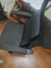锦汐 电脑椅家用办公椅子靠背人体工学椅学习转椅老板座椅游戏电竞椅 【二代升级款】黑框黑网+乳胶 实拍图