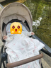 巧儿宜（JOIE）婴儿推车双向推行高景观可折叠大轮胎手推车Finiti 砂砾棕（送提篮） 实拍图