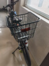 迪路仕（DEROACE）自行车后车筐山地车篮儿童折叠车后置篮子电动单车后篮车篓书包架 【升级全快拆】铝合金货架+带网兜黑色 实拍图