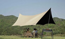 原始人 黑胶天幕帐篷户外露营网红野营遮阳棚野餐桌椅防晒八角蝶形 【速搭款】20㎡【八角奶油咖-2.6M高杆】建议2-8人 实拍图