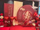 寿礼老人生日祝寿可乐饮料贴纸中式寿宴气球摆件场景布置装饰背景 发光气球桌飘【一套装】 实拍图