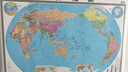 【官方正版 升级精装版】2026中国地图挂图+世界地图挂图 套装共2张（高清印刷防水覆膜带挂杆挂绳 大尺寸1.5米*1.1米 学生办公室书房家庭装饰挂图挂画墙贴精美装饰） 实拍图
