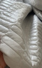 洁丽雅（Grace）A类防水抗菌大豆夹棉床笠加厚床垫保护套 灰2.0米 实拍图