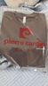 皮尔卡丹（pierre cardin）【2件装】纯棉短袖t恤男宽松圆领全棉纯色半袖体恤上衣服男装夏装 卡其+铁灰 【100%纯棉】 M 【95-115斤】 实拍图
