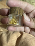 洲足金999金珠黄金小金珠金豆古法金珠DIY配件散珠隔珠路路通转运珠 3mm金珠  合单满 0.16g 包邮 单颗约0.02g 实拍图