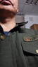 鸿赫纯棉耐磨工作服套装男劳保服春秋季电焊工服防烫建筑工装汽修户外 B款-军绿套装（纯棉） 2XL /180（推荐135-155斤） 实拍图