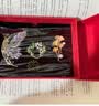 缔晶胸针高档女轻奢大气生日礼物女生实用麦穗花朵胸花套装西服领针 实拍图