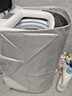 小鸭小黄鸭系列婴儿洗衣机烘干一体迷你高温煮洗全自动洗衣机宝宝儿童专用小型儿童带烘干 4.8KG白【智能烘干】+洗烘一体+10年保修 波轮 【全自动洗脱一体】 实拍图