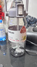 希乐大容量水杯子男女户外健身吸管杯tritan材质塑料杯1.5L灰-2219 实拍图