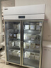 澳柯玛（AUCMA）941升双门保鲜柜冷藏展示柜 蔬菜水果立式双开冰柜商用饮料冰箱陈列柜 纯铜管 201不锈钢 VC-917XJ 实拍图