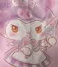 Hello Kitty儿童罩衣反穿衣宝宝吃饭围兜画画衣防水围裙饭兜 U4053紫色 M码  实拍图