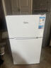 美的（Midea）88L两门小冰箱白色迷你冰箱租房宿舍办公室小型家用双温可冷冻冷藏节能BCD-88CM 实拍图