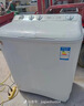 海尔（Haier）【双重补贴】小神螺洗衣机半自动双缸双桶强去污操作简单老人轻松用有脚轮好挪动以旧换新乡镇可达 9KG小神螺 便捷操作好挪动 乡镇可达送到家  双缸 实拍图