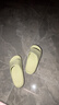 朴西香蕉船凉拖鞋女士浴室不易滑居家室内四季情侣拖鞋男 绿色 37-38 实拍图