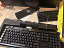 美商海盗船 (USCORSAIR) K100 RGB 光轴 机械键盘 游戏键盘 有线连接 全尺寸 黑色 OPX光轴 实拍图
