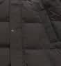 雪中飞秋冬东方简奢风时尚休闲舒适廓形男士“H”版型印花立领连帽羽绒 实拍图
