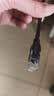 秋叶原（CHOSEAL）超五类网线 CAT5e类高速百兆网线 家用工程装修电脑宽带连接跳线成品网线 黑色 10米 QS583AT10 实拍图