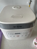 九阳（Joyoung）0氟系列珐琅瓷釜4升安心煲电饭煲电饭锅3-4人家用0特氟龙微压柴火饭4A好饭NTC智控多功能 F-40NF12 实拍图