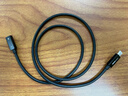 毕亚兹 雷电4全功能延长线 1米 Type-c公对母口8K投屏40G传输PD100W兼容USB4雷电3苹果笔记本连接线 实拍图