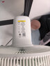 美的（Midea）【幸运草安睡1S】一级能效直流变频声控电风扇家用遥控卧室静音落地扇台式桌面抗菌大风力转页扇 实拍图