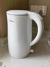 美的（Midea）电热水壶烧水壶1.7L304不锈钢0涂层双层隔热自动断电1500W养生冲奶泡茶 MK-SH17M130 实拍图