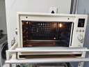 美的（Midea）35L家用多功能烘焙电烤箱 双层玻璃门/精准控温/热风烘烤/搪瓷内胆 PT3530W-D 实拍图