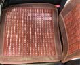 车优友 汽车坐垫夏季竹席座垫 汽车座椅竹片凉垫 麻将席坐垫 小蛮腰凉席 前座1片+靠背1个-A款-咖色 本款适合99%车型-下单备注 实拍图